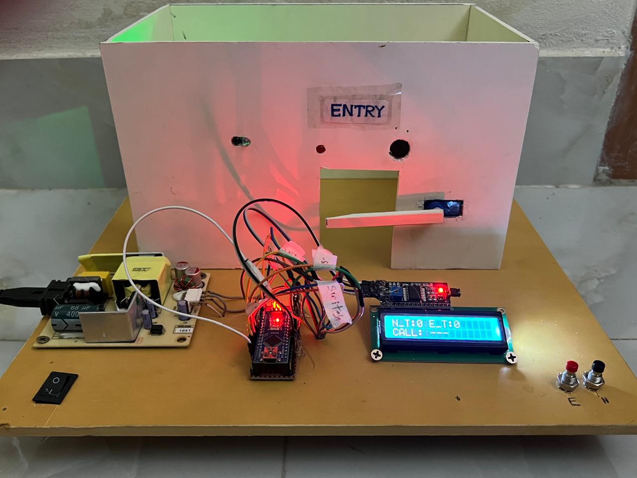 Smart Queue Arduino hardware
