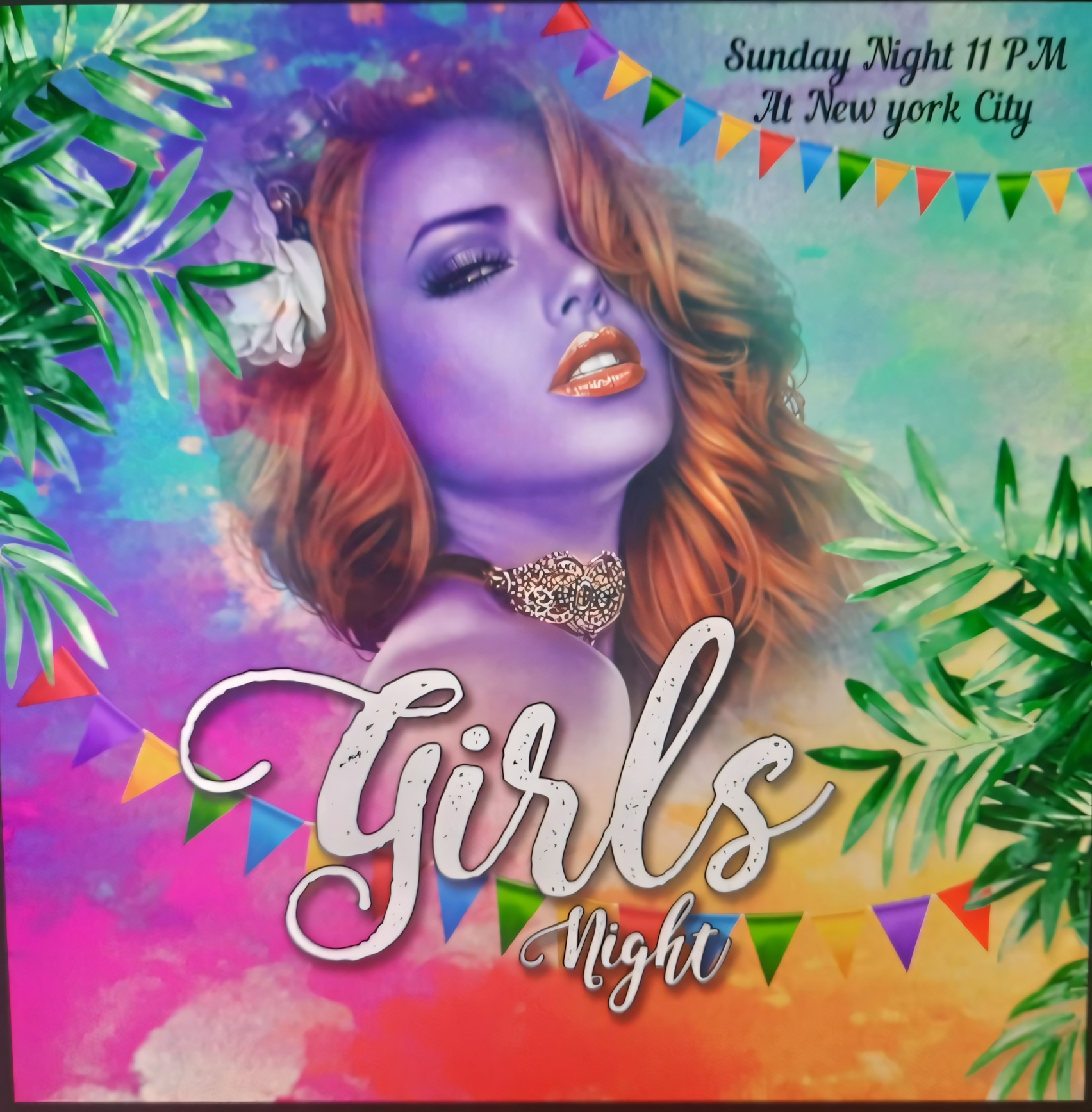Poster design work